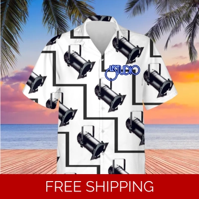 Hawaiian Shirt Unisex Le Studio Black Par